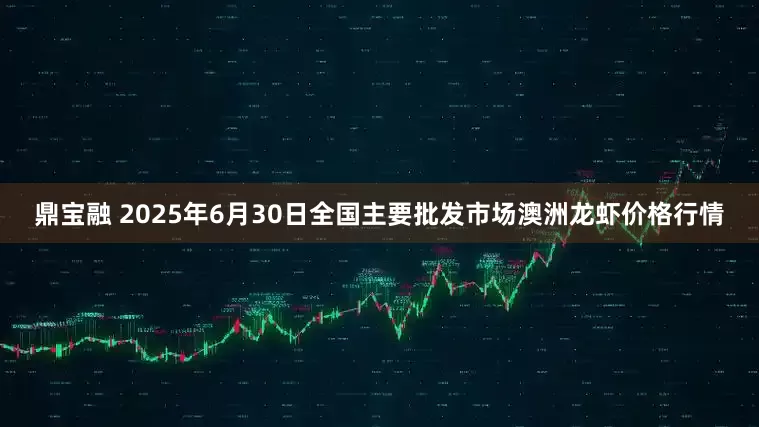 鼎宝融 2025年6月30日全国主要批发市场澳洲龙虾价格行情